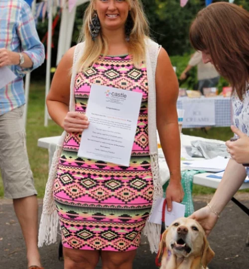 Moorlinch Summer Fete 2015 Dog competitions winner