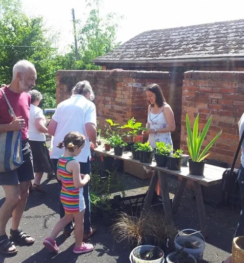 2014 Plant Sale at the Village Hall